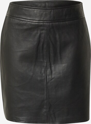 SECOND FEMALE Skirt 'Mikal' in Black: front