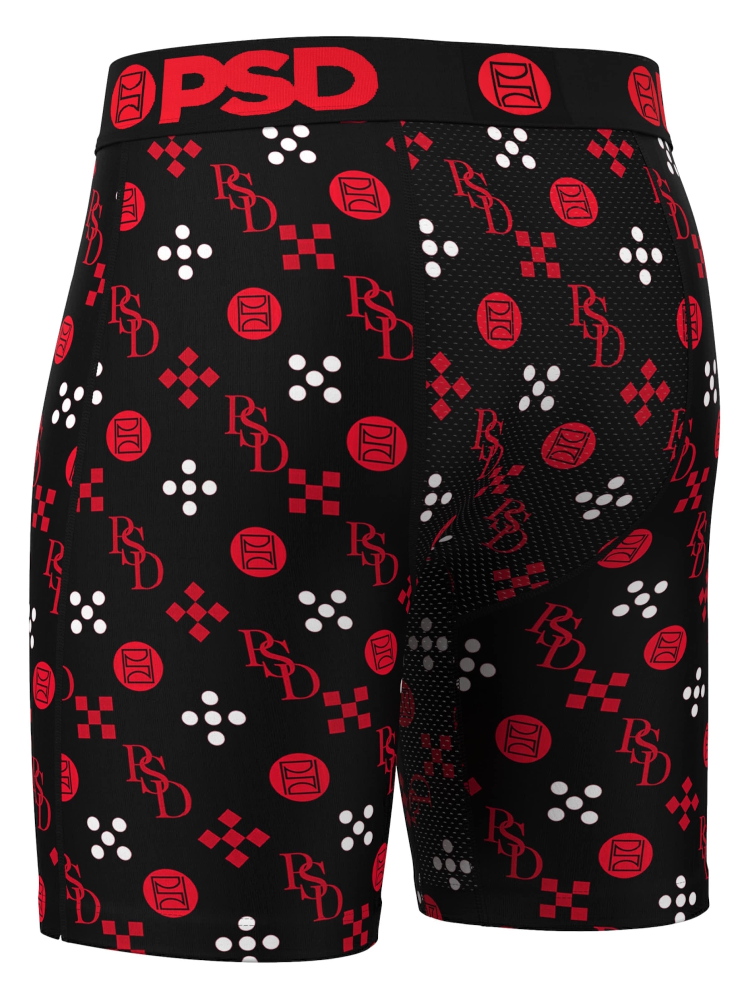Boxers 'Lux Red' PSD en mélange de couleurs