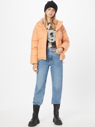 LEVI'S ® Winter jacket 'Quinn Short Down Puffer' in Orange