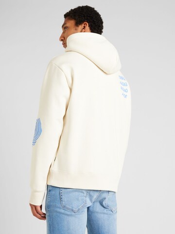 RVCA Sweatshirt 'NOISE' in Wit