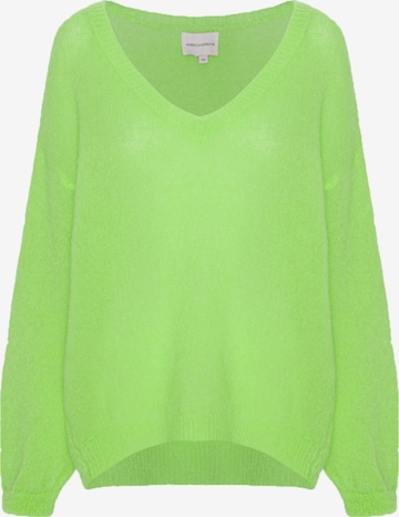 americandreams Oversizepullover 'Silja' in Grün: Vorderseite