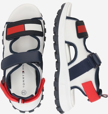 TOMMY HILFIGER Open schoenen in Blauw