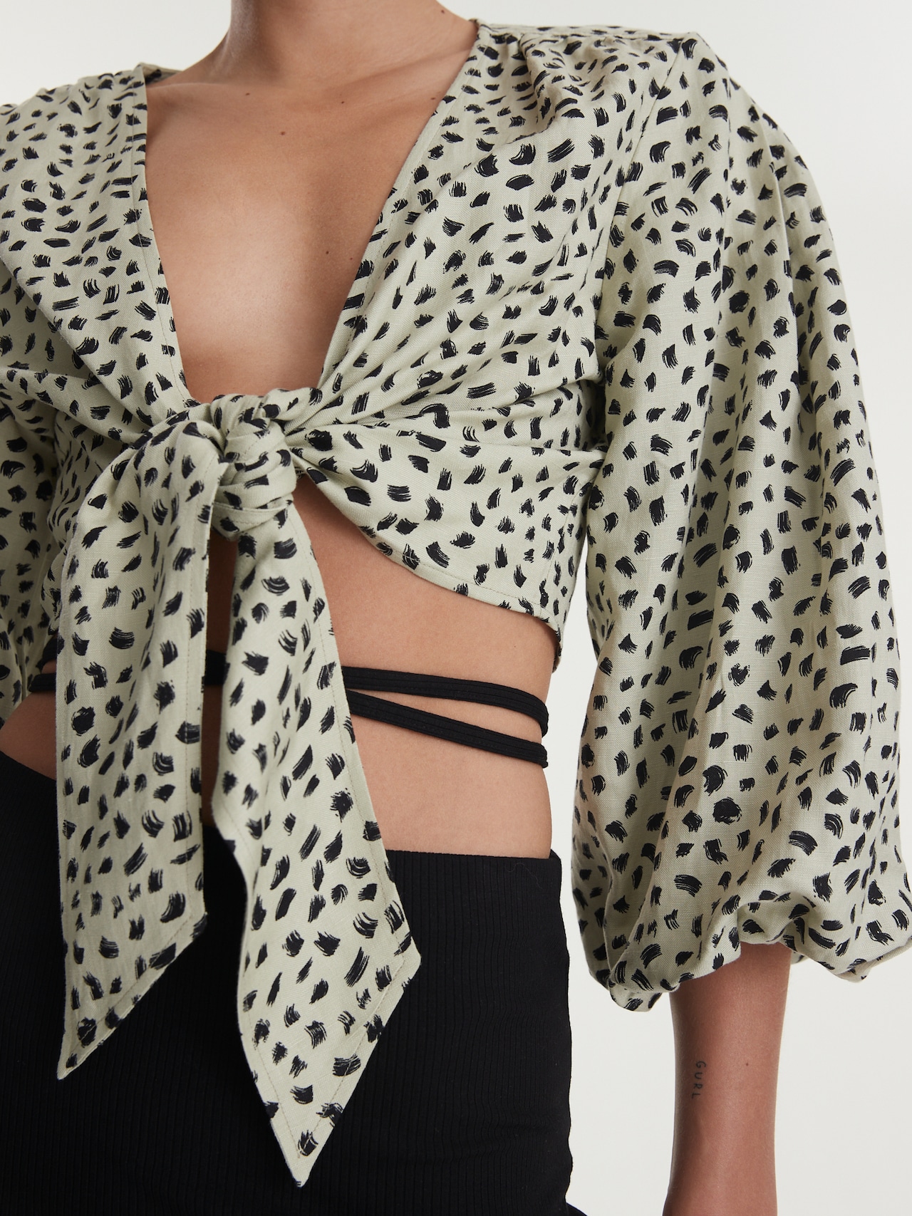 EDITED Produkte Bluse 'Tia' hellgrün