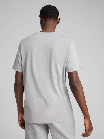 PUMA Shirt 'Puma Ess 2 Color No. 1 Logo Tee' in Grijs
