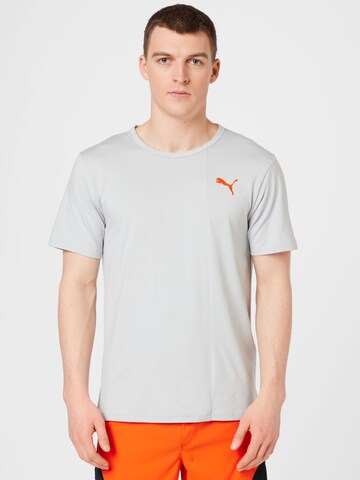 PUMA Functioneel shirt in Grijs: voorkant