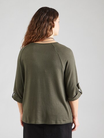 Tricou 'CARMALBA' de la ONLY Carmakoma pe verde