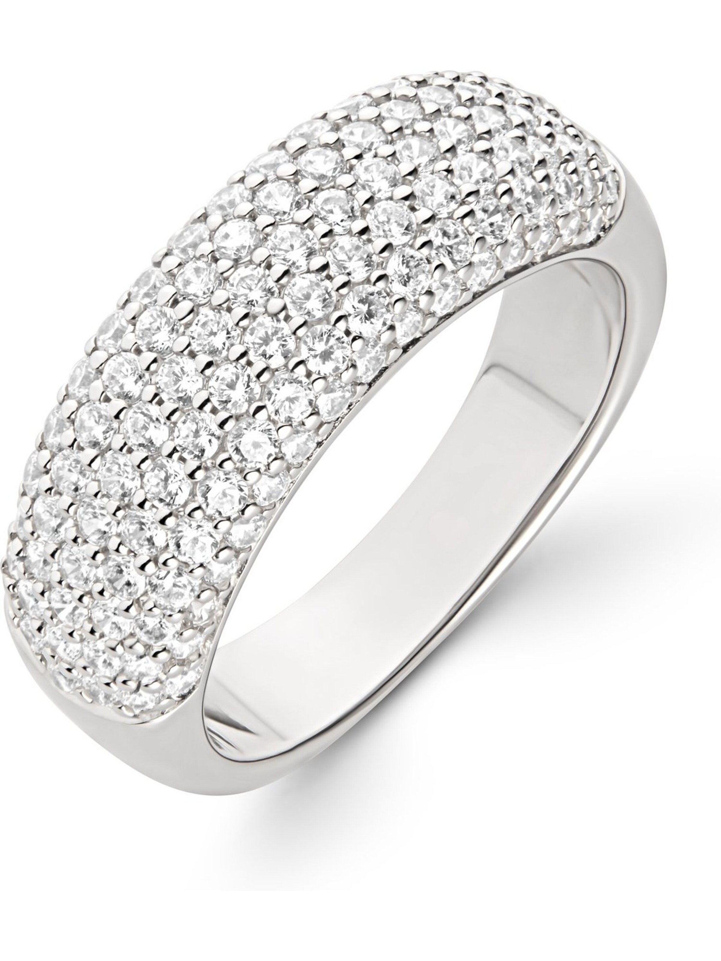 CHRIST Ring in Silver: front