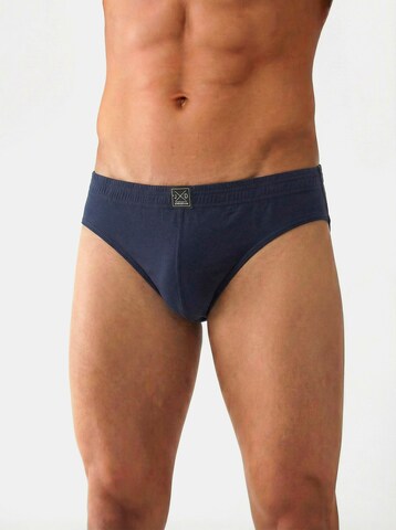 JOHN DEVIN Panty in Blue: front