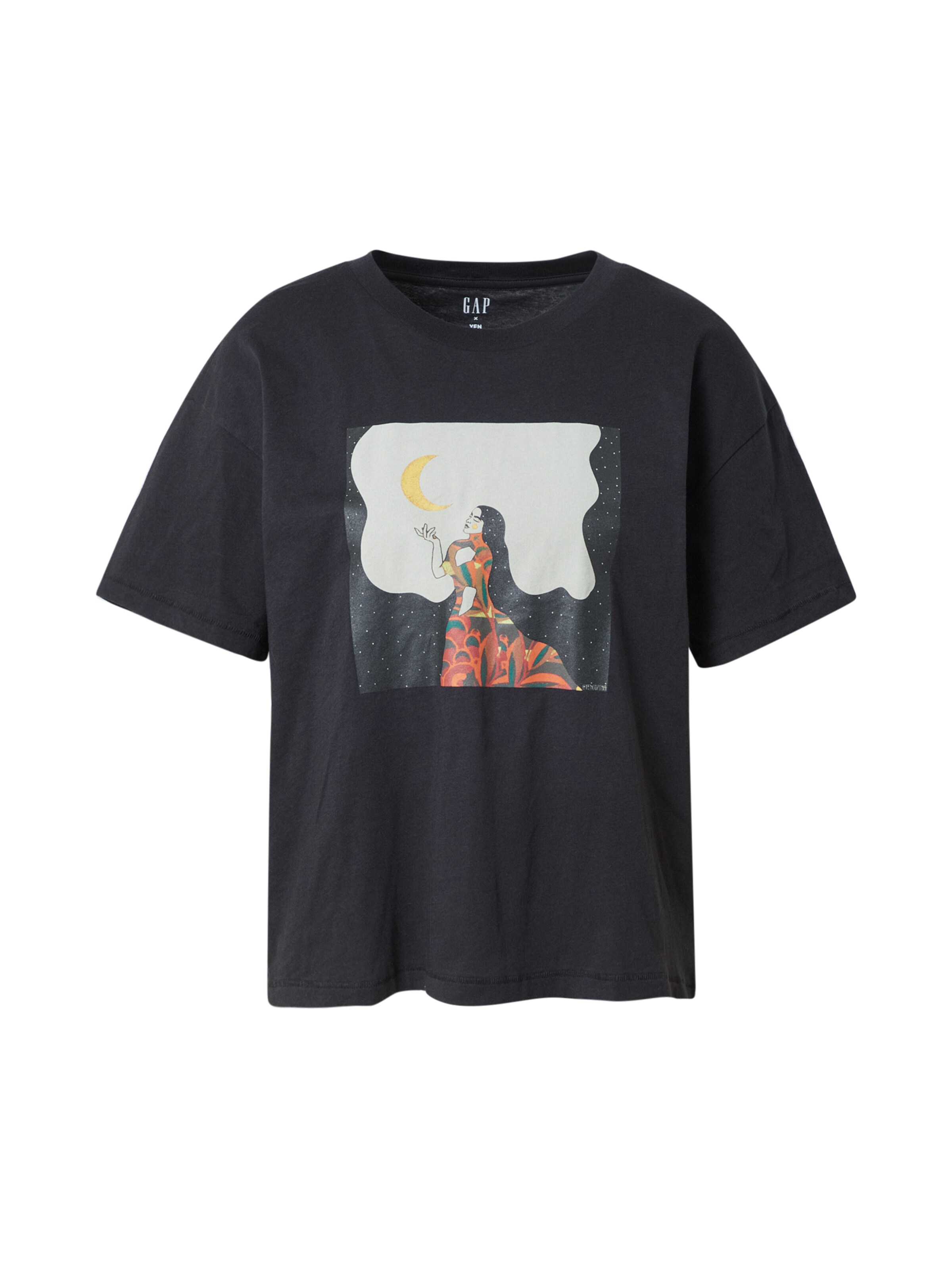 Frauen Shirts & Tops GAP Shirt 'YEN' in Schwarz - DH81379