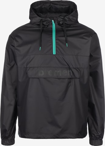 UMBRO Athletic Jacket in Black: front