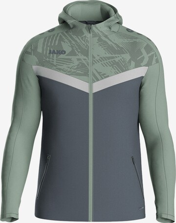 JAKO Sportjacke in Grau: Vorderseite