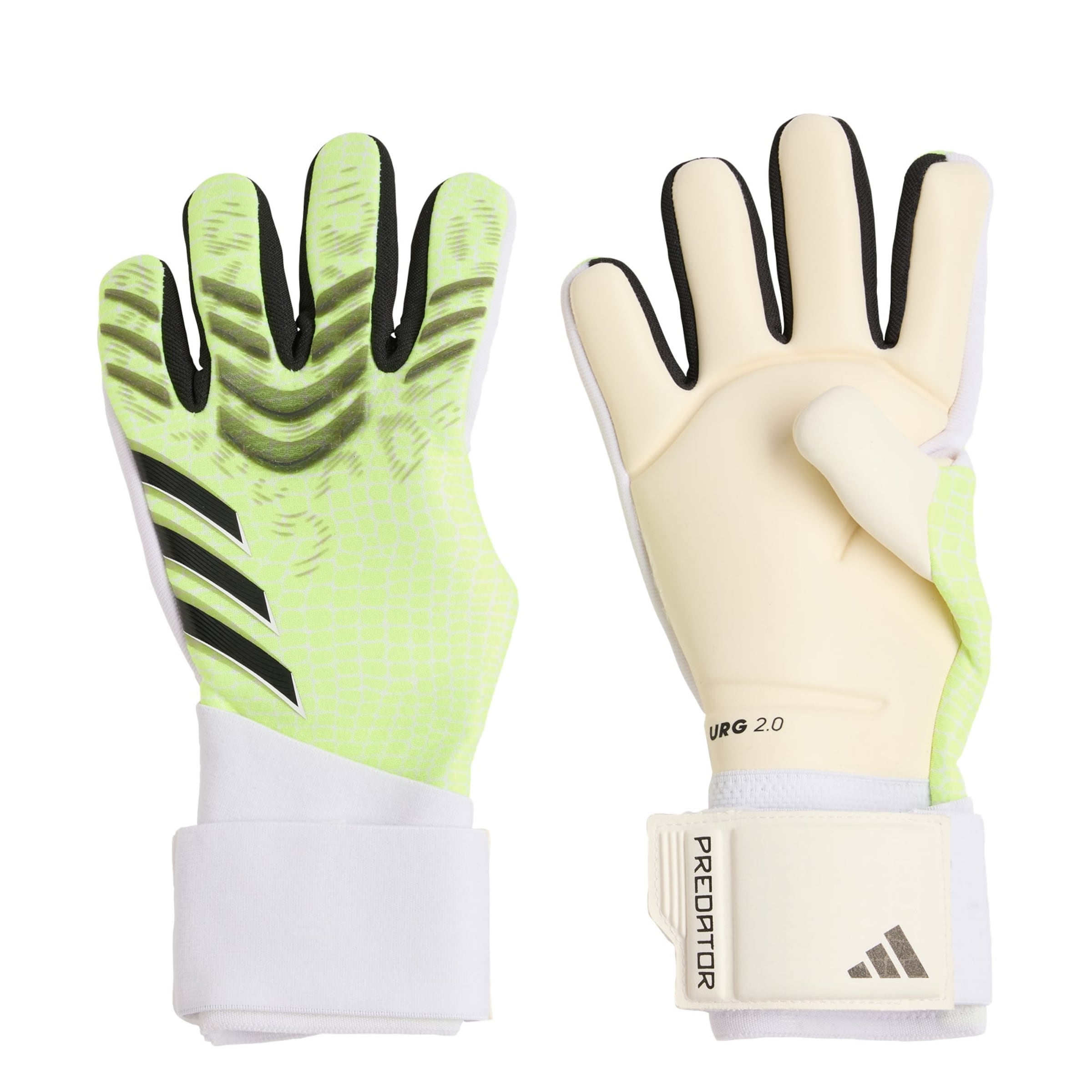 ADIDAS PERFORMANCE - Guantes deportivos 'Predator Pro' en verde: frente