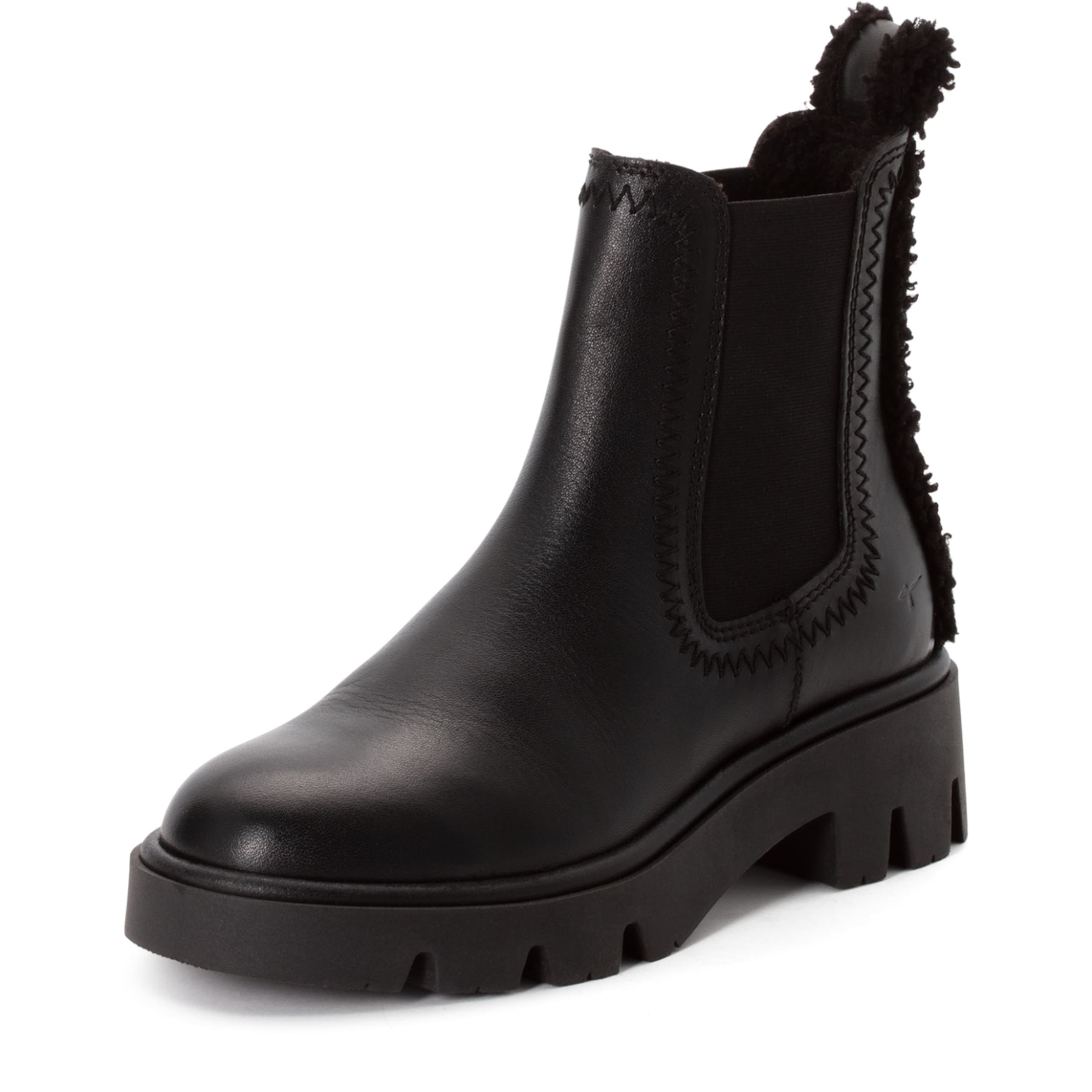 Tamaris Chelsea boots in Black: front