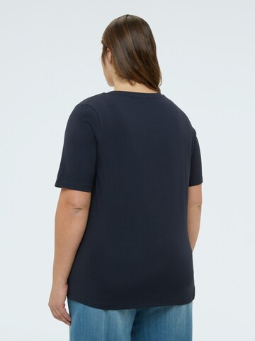 T-shirt Fiorella Rubino en bleu