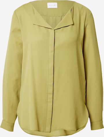 VILA Blouse in Groen: voorkant