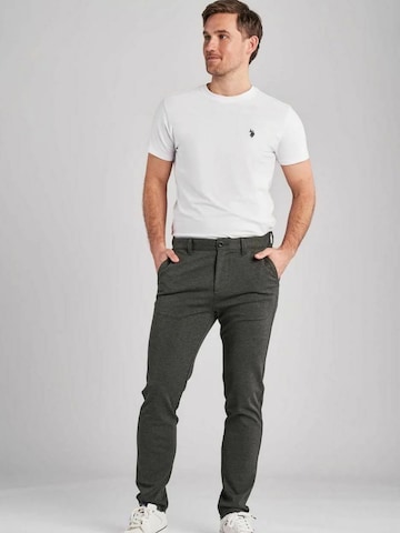 U.S. POLO ASSN. Regular Chino 'Milo' in Grijs