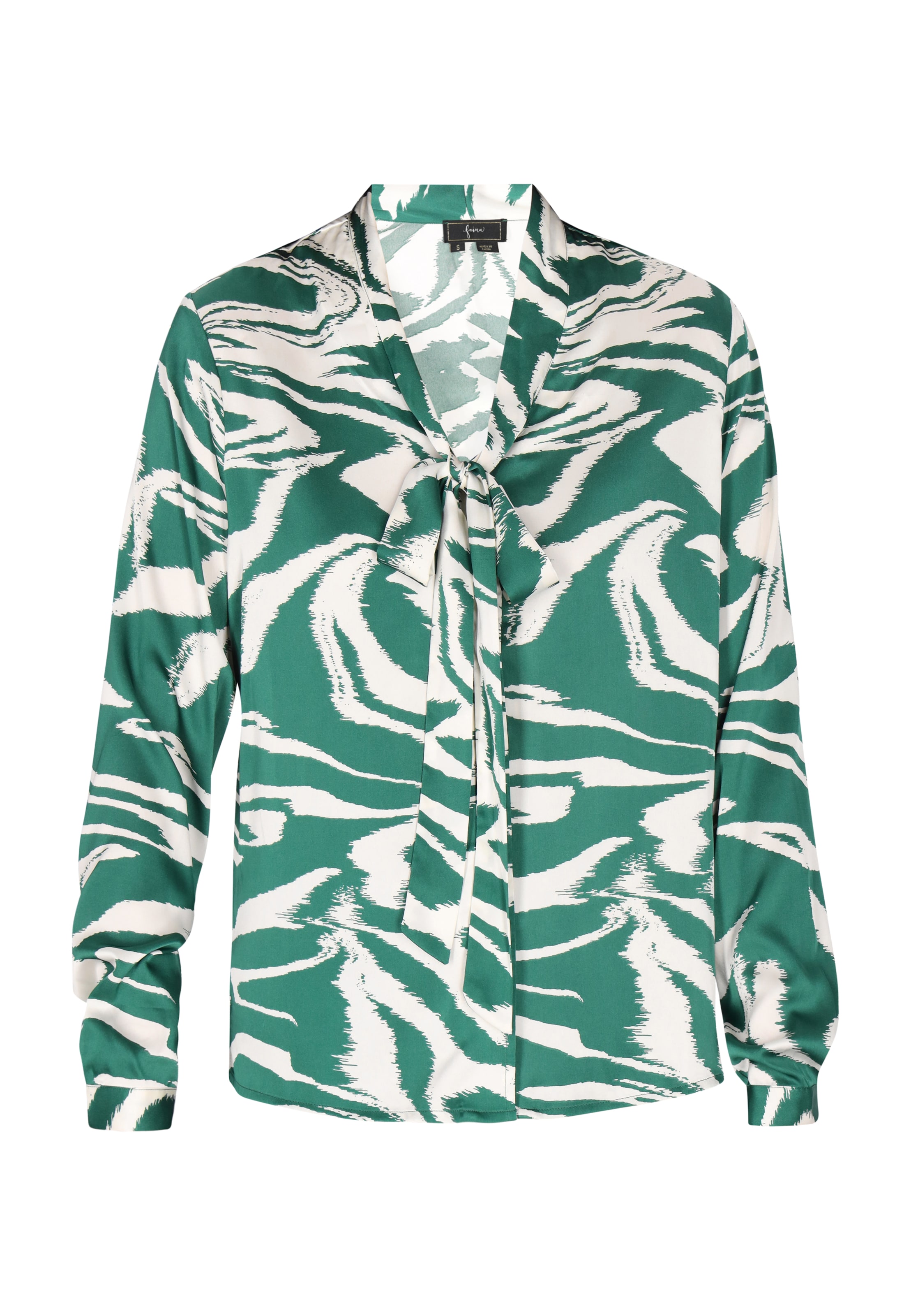 faina Блузка в Зеленый: спереди