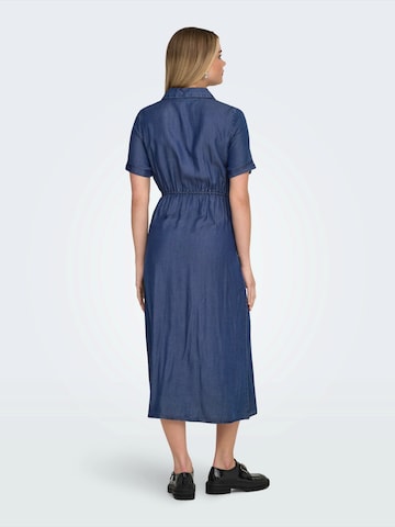 ONLY - Vestidos camiseiros 'ONLCHARIS' em azul