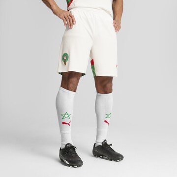 PUMA Regular Sportbroek 'Marokko 2025' in Wit: voorkant