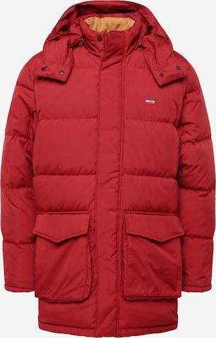 LEVI'S ® Winterjacke 'Fillmore Mid Parka 2.0' in Rot: predná strana