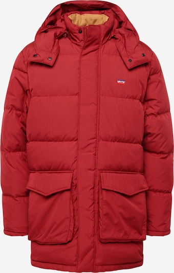 LEVI'S ® Vinterjakke 'Fillmore Mid Parka 2.0' i cranberry, Produktvisning