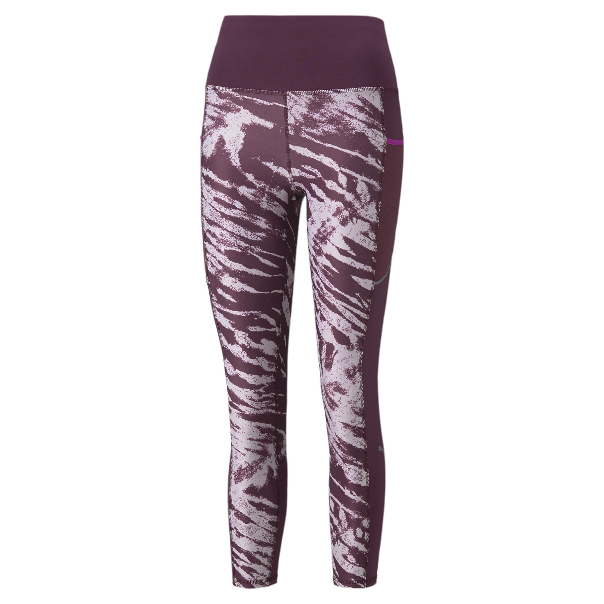 PUMA Skinny Sporthose in Lila: Vorderseite