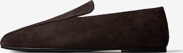L37 HANDMADE SHOESSlip On cipele 'JUST BEFORE THE SUNSET' - smeđa boja: prednji dio