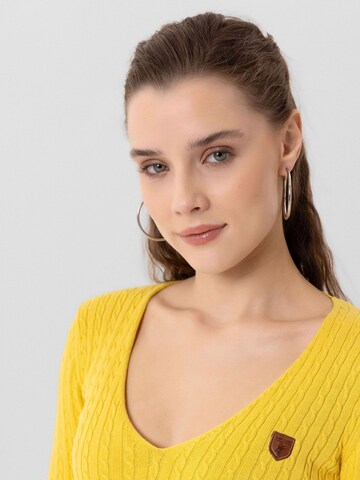 Jacey Quinn Sweater 'Paulina' in Yellow