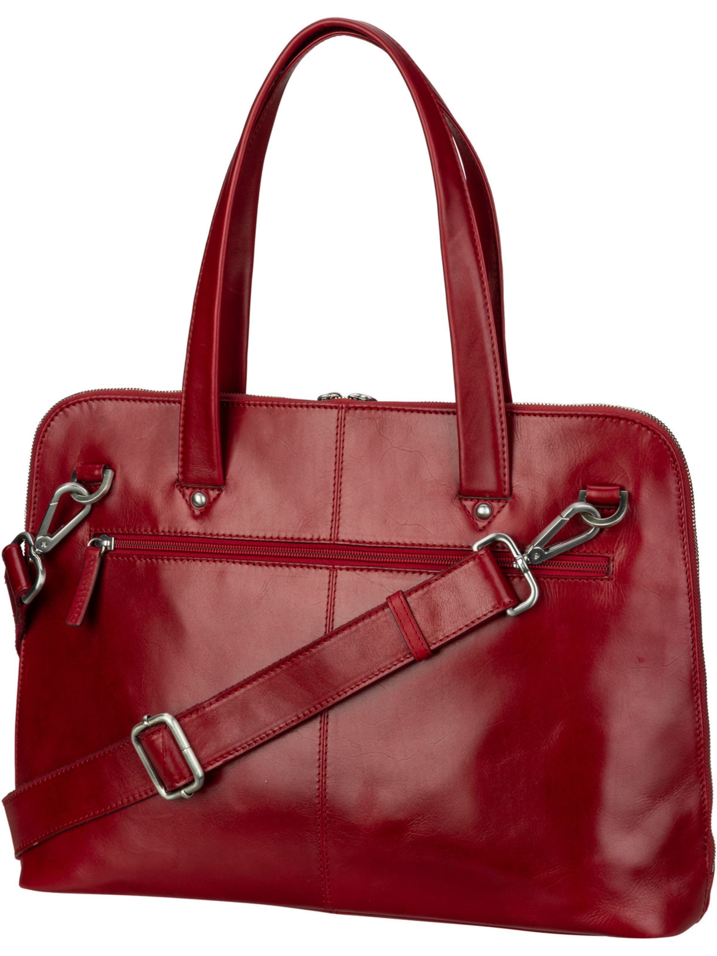 LEONHARD HEYDEN Document bag 'Cambridge' in Red