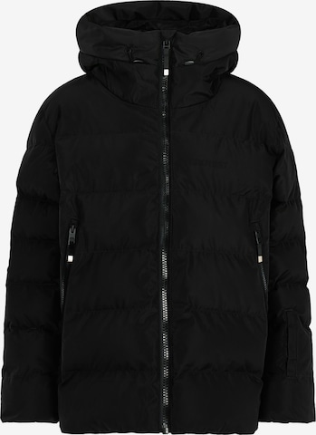 PROTEST Athletic Jacket 'PRTDillon JR' in Black: front