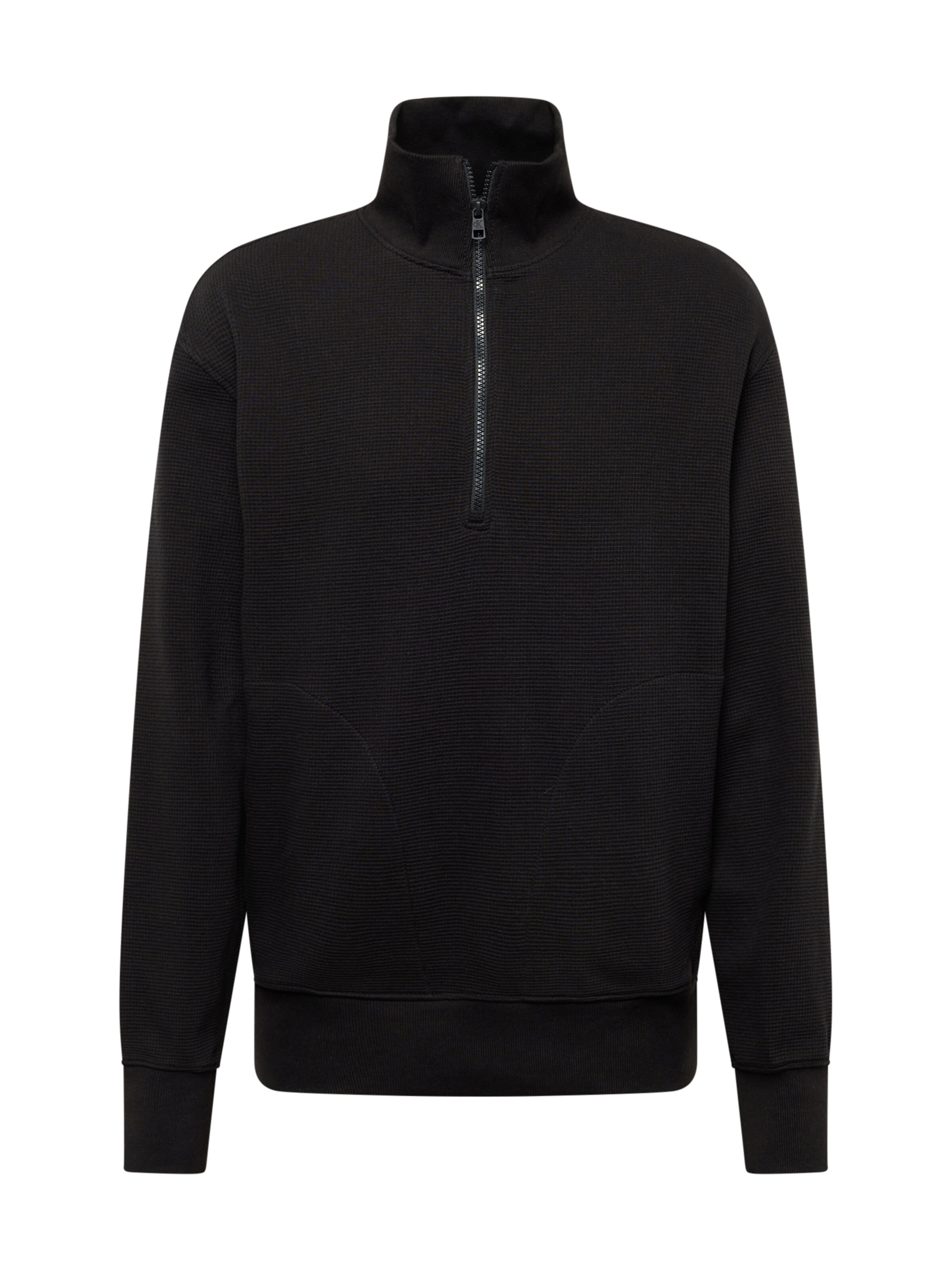 Calvin Klein Jeans Sweatshirt in Black: front