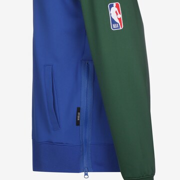 Giacca di felpa sportiva 'NBA Milwaukee Bucks' di NIKE in blu