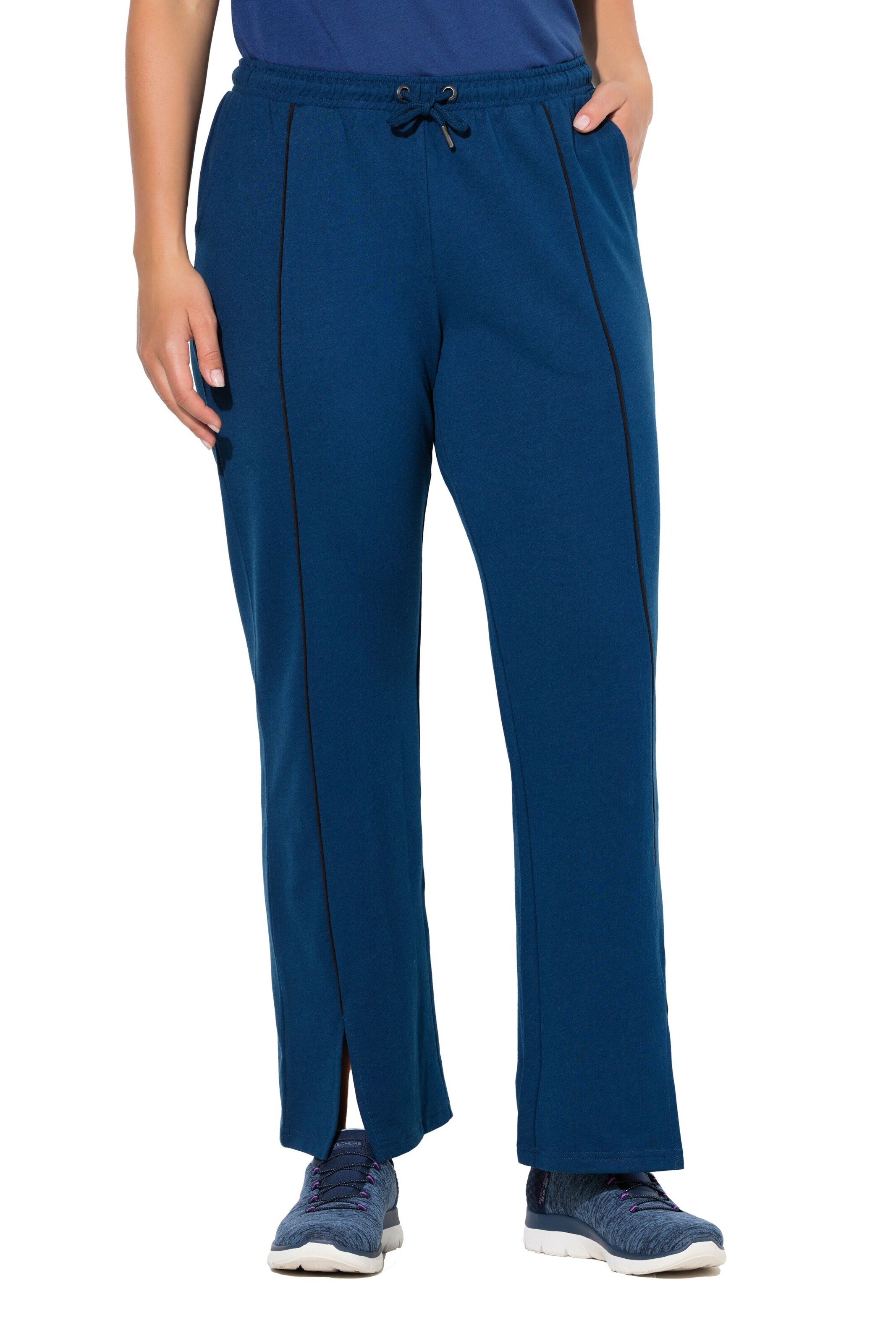 Ulla Popken Regular Trousers in Blue