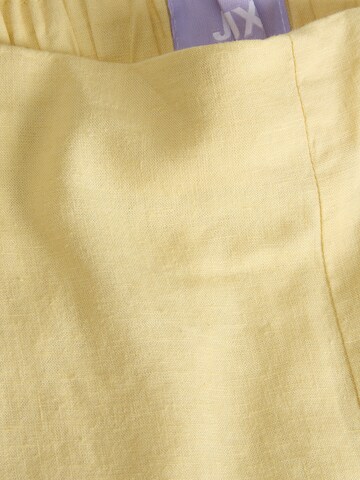 JJXX Wide leg Παντελόνι πλισέ σε κίτρινο