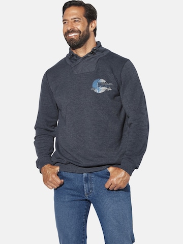Jan Vanderstorm Sweatshirt 'Rolfborg' in Blue: front