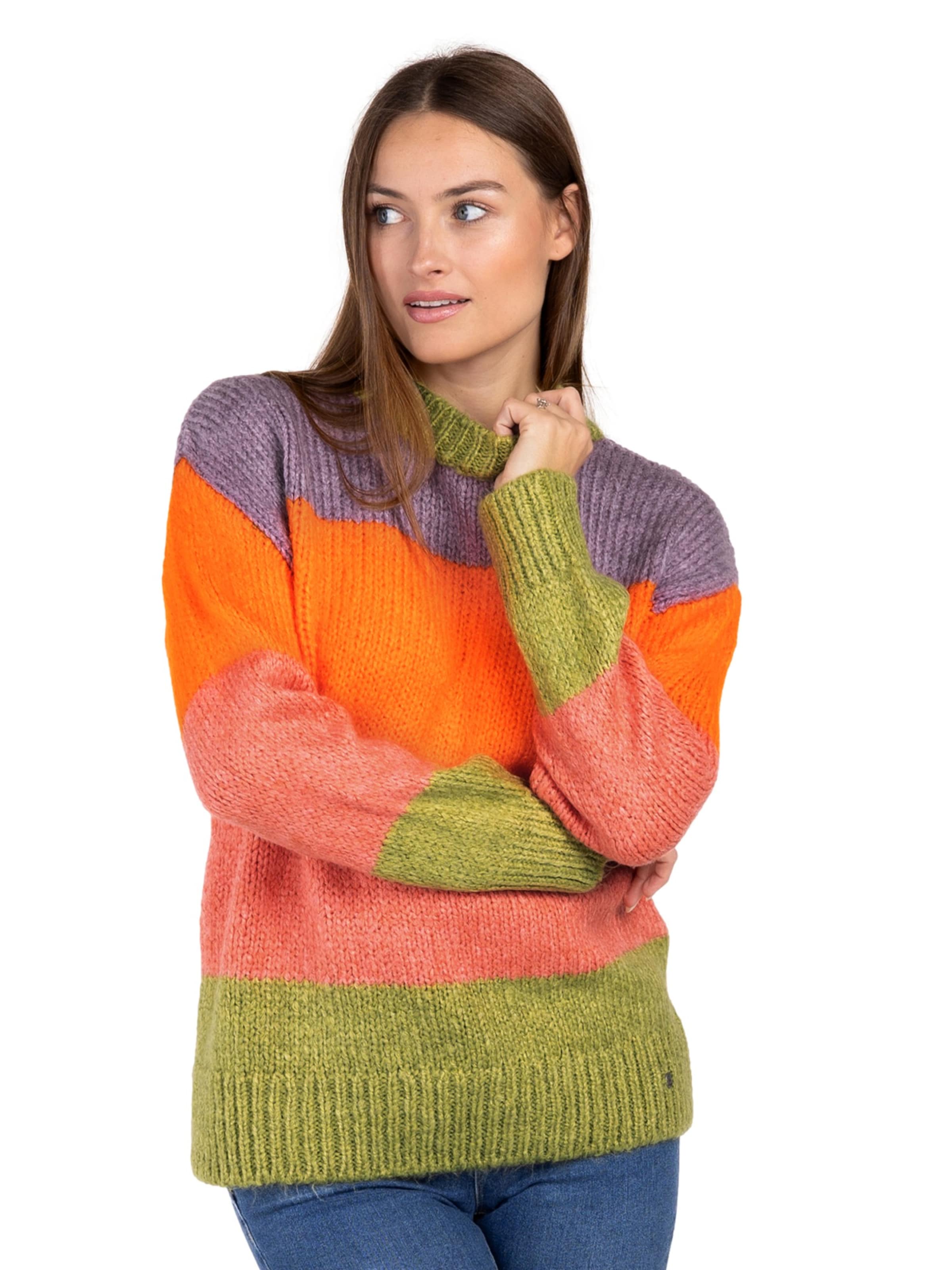 Key Largo Pullover 'SOUL' i grøn