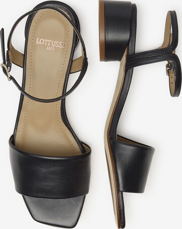 LOTTUSSE Sandals 'Carla' in Black