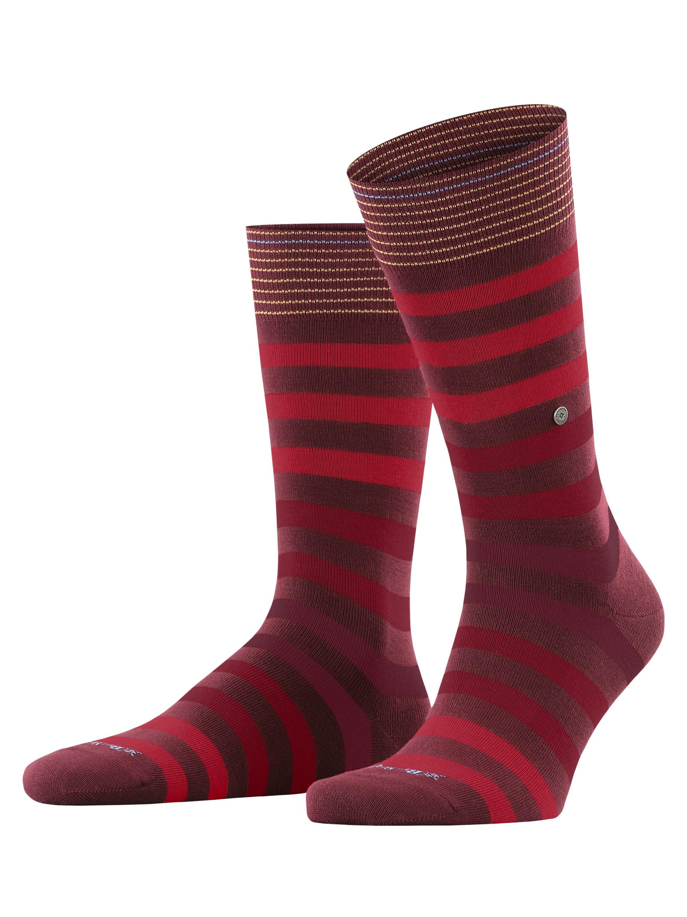 BURLINGTON Socks 'Blackpool' in Orange: front