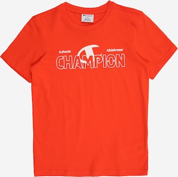 Champion Authentic Athletic Apparel Paita värissä punainen: etupuoli