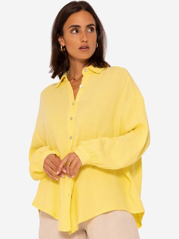 SASSYCLASSY Bluza | rumena barva