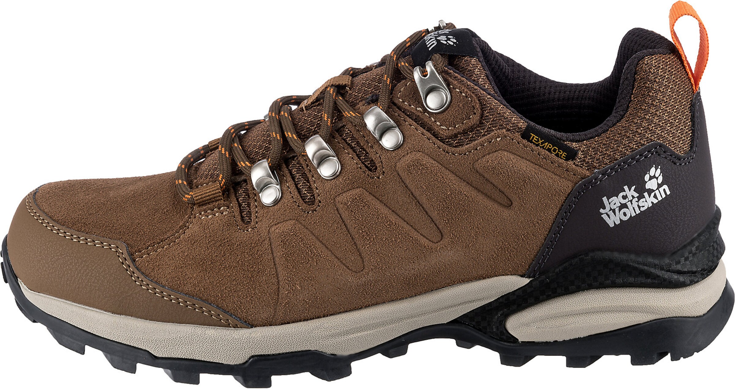 JACK WOLFSKIN Flats 'Refugio' in Brown