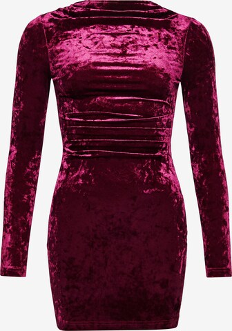 Superdry Cocktail Dress in Purple: front