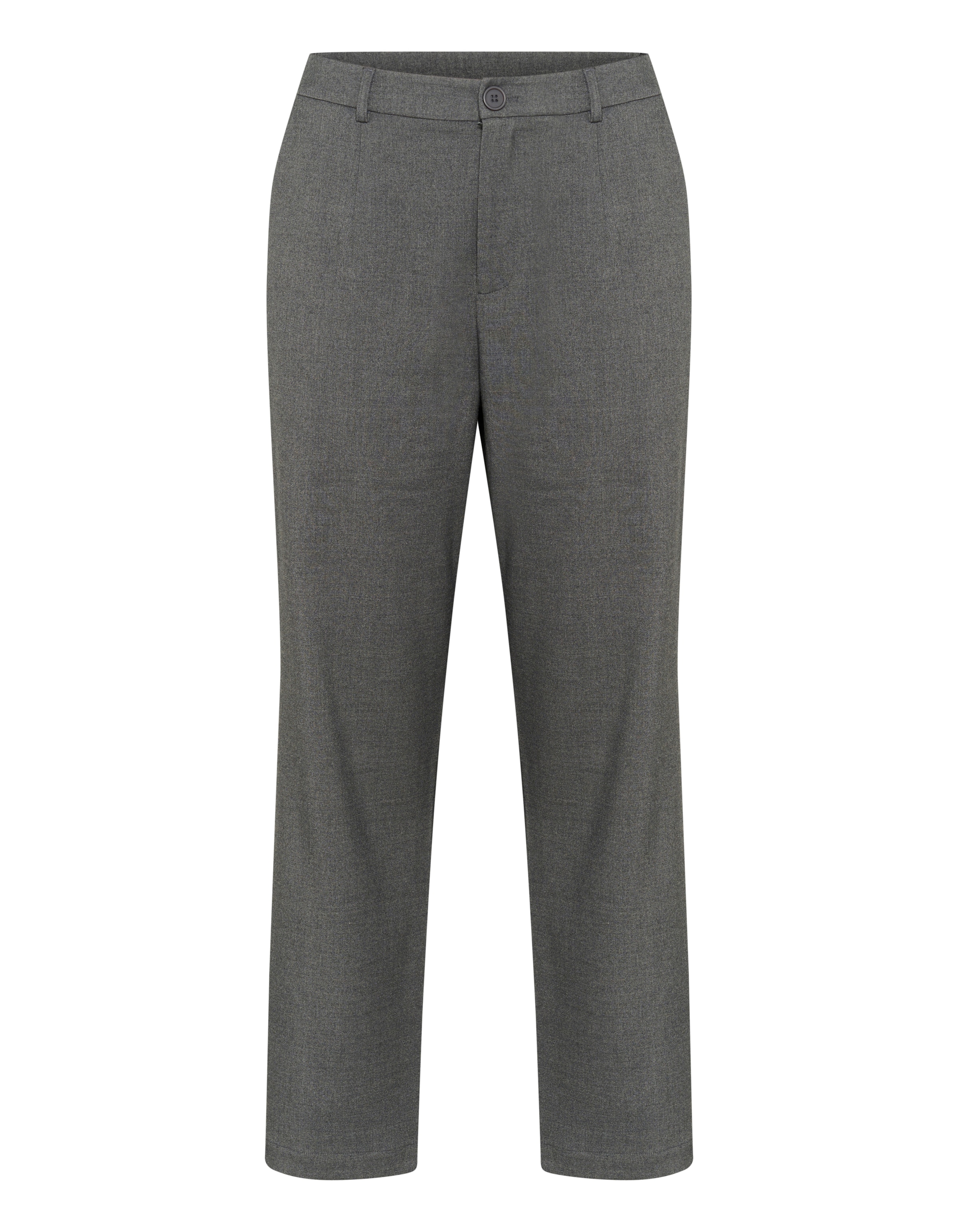 KAFFE CURVE Loose fit Pants 'Merla' in Grey: front
