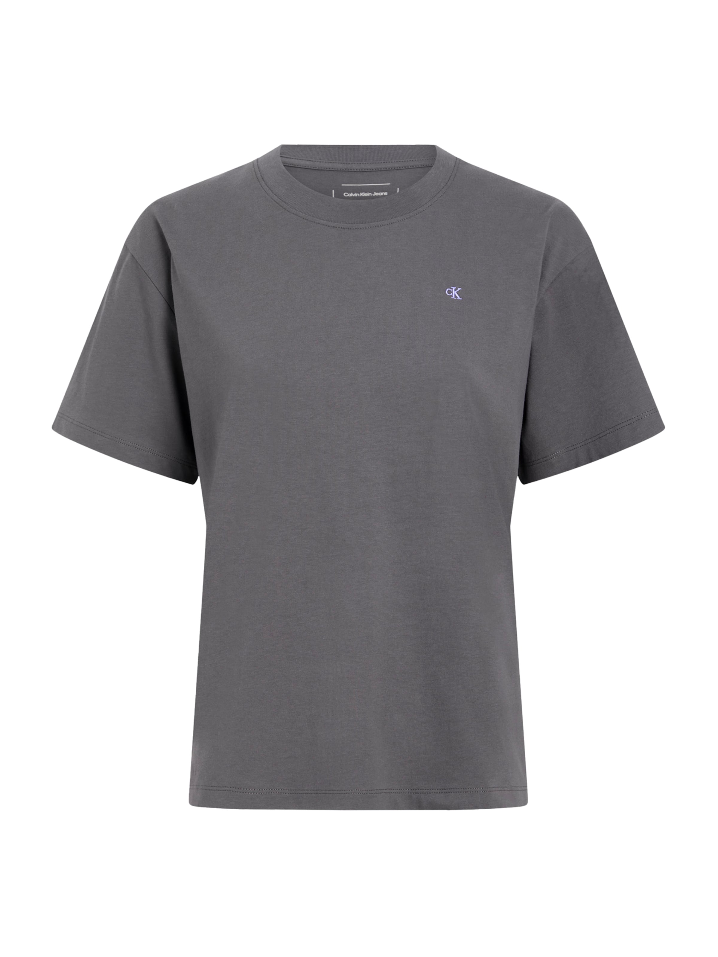 T-shirt Calvin Klein Jeans en gris : devant