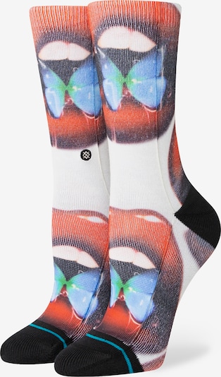 Stance Chaussettes en mélange de couleurs / blanc cassé, Vue avec produit