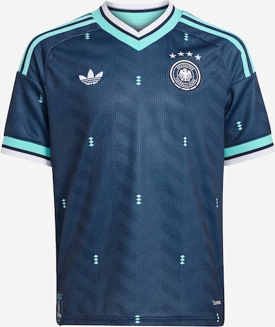 128 dydžio Sportiniai marškinėliai 'DFB Away' iš ADIDAS ORIGINALS, spalva – tamsiai mėlyna / turkio spalva, Prekių apžvalga