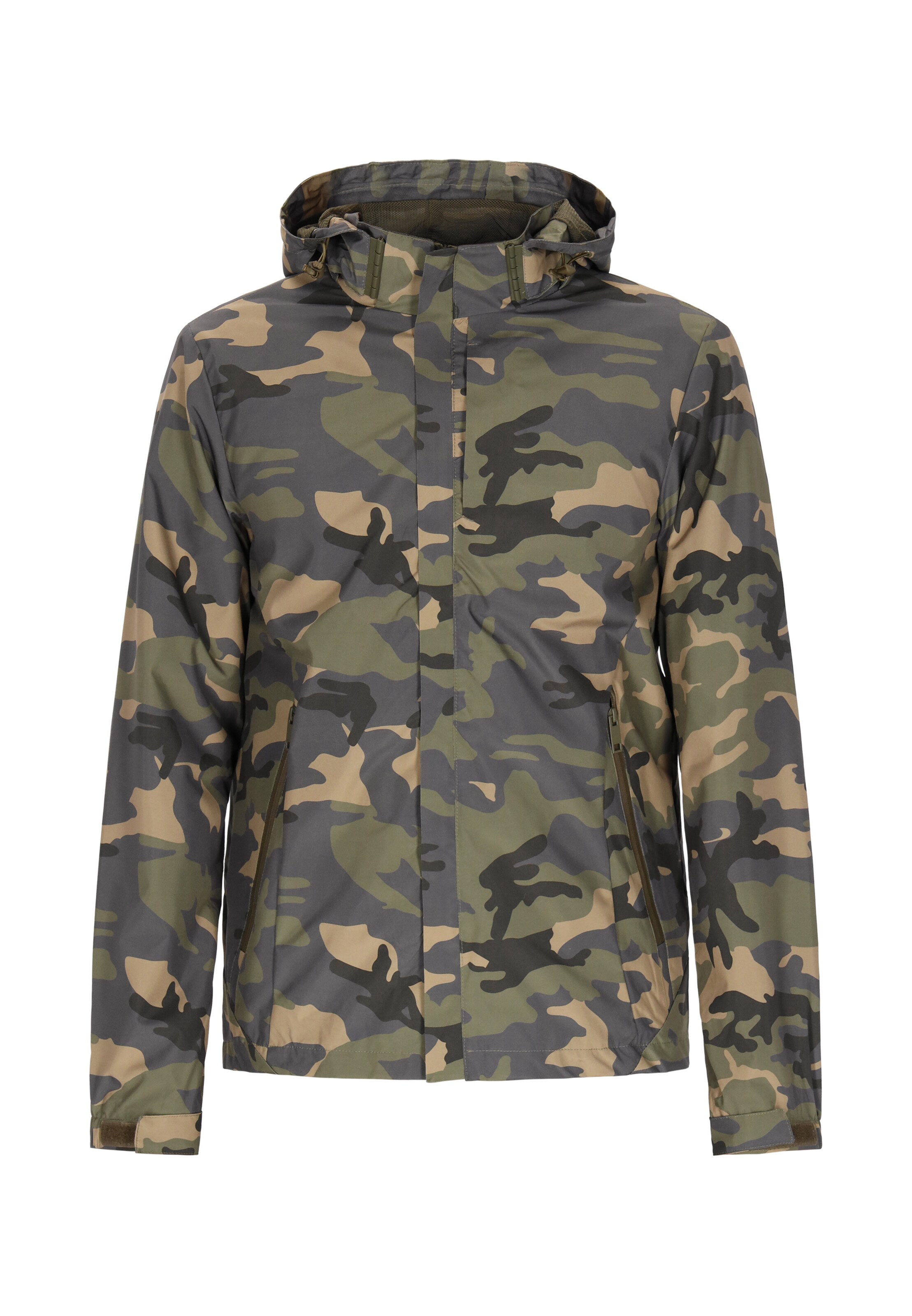 Mo ATHLSR Tussenjas in Groen: voorkant