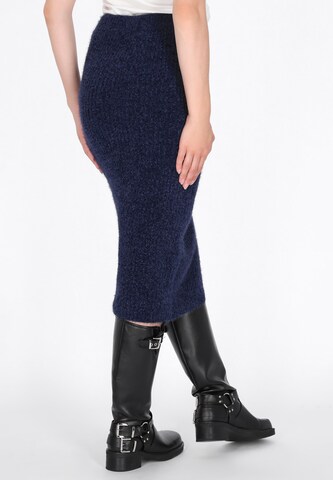 DreiMaster Vintage Rok in Blauw