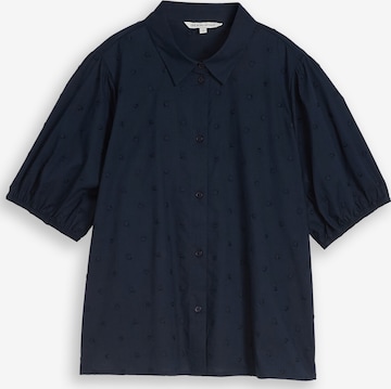 Chemisier TOM TAILOR DENIM en bleu : devant