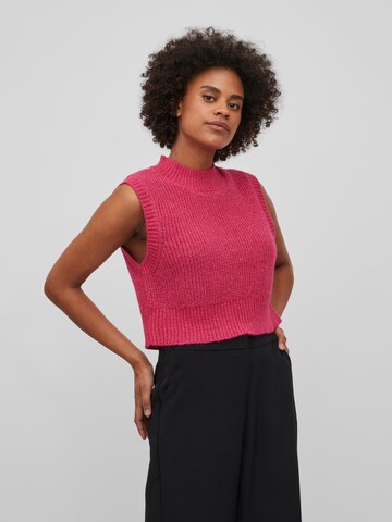 Vila Petite Sweater 'MINNA' in Pink: front